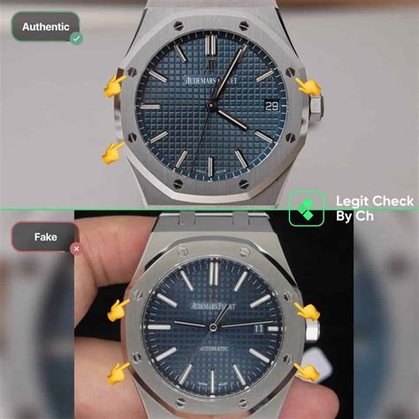 ap watch royal oak 4005 fake|How to Spot a Fake: Audemars Piguet Watch .